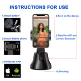 The Elite Phone Tracker - Smart Face Object Tracking Phone Stand