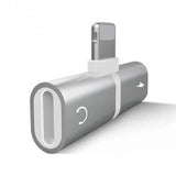 Dual iPhone Charge and Audio Adaptor