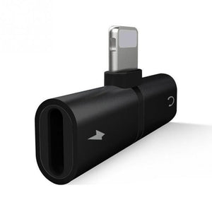 Dual iPhone Charge and Audio Adaptor