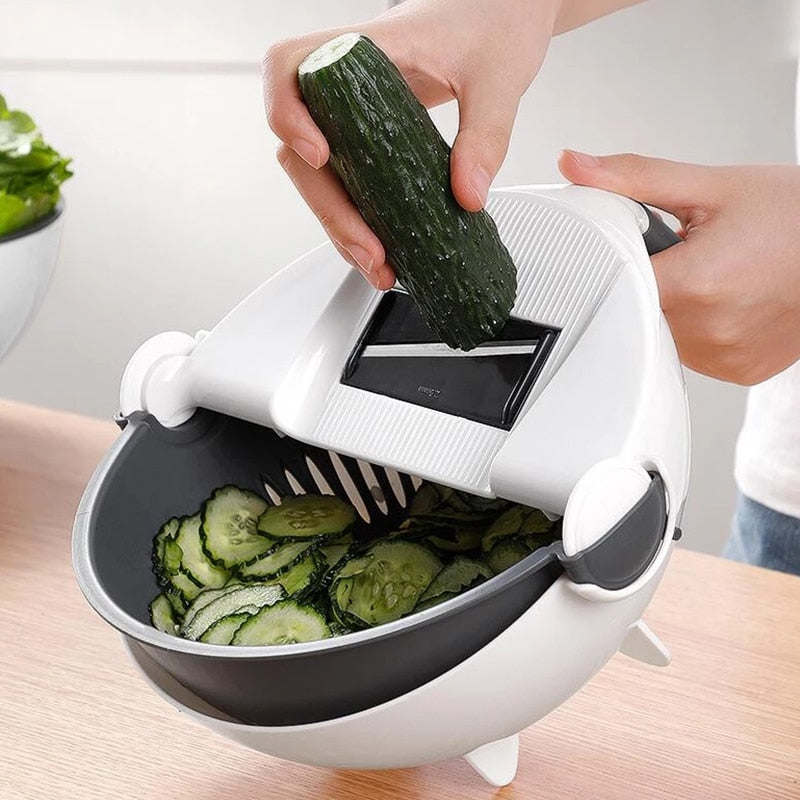 Multi-functional Rotating Vegetable Cutter - Instashop Life