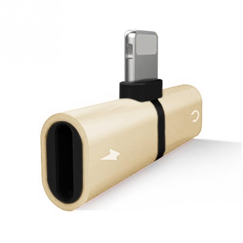 Dual iPhone Charge and Audio Adaptor