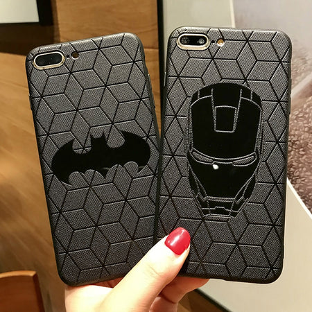 Superhero Matte Silicone Case - Instashop Life